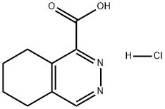 5,6,7,8-四氢酞嗪-1-羧酸盐酸盐, 2470438-33-4, 结构式