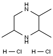 Piperazine, 2,3,5-trimethyl-, hydrochloride (1:2) 结构式