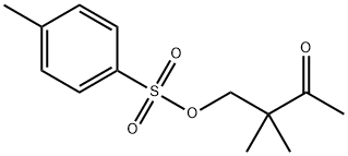 2-Butanone, 3,3-dimethyl-4-[[(4-methylphenyl)sulfonyl]oxy]- 化学構造式