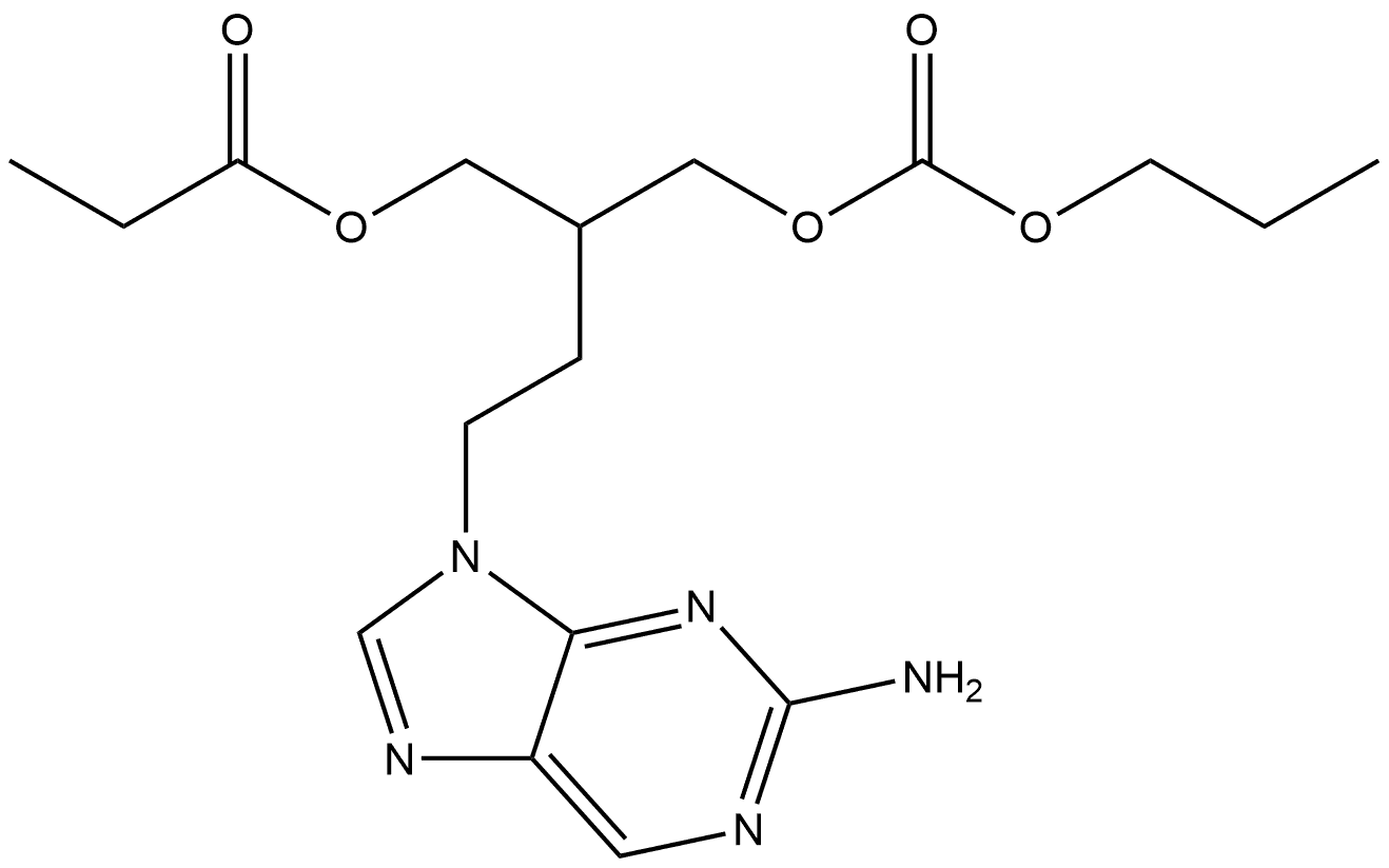 Famciclovir Impurity 43 Structure