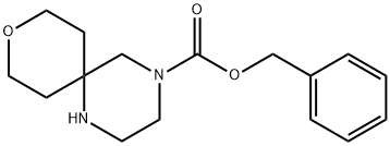 4-Cbz-9-oxa-1,4-diaza-spiro[5.5]undecane Structure