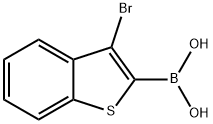 (3-Bromobenzo[b]thiophen-2-yl)boronic acid Structure