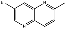 7-溴-2-甲基-1,5-萘啶,2489240-15-3,结构式
