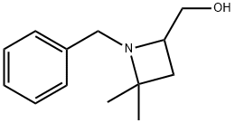 2-Azetidinemethanol, 4,4-dimethyl-1-(phenylmethyl)-|(1-苄基-4,4-二甲基氮杂环丁烷-2-基)甲醇