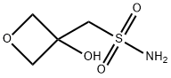 (3-Hydroxyoxetan-3-yl)methanesulfonamide Struktur