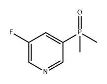 Pyridine, 3-(dimethylphosphinyl)-5-fluoro- Struktur