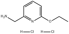 2-Pyridinemethanamine, 6-ethoxy-, hydrochloride (1:2) Structure