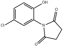 1-(5-chloro-2-hydroxyphenyl)pyrrolidine-2,5-dione Structure