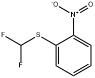 Benzene, 1-[(difluoromethyl)thio]-2-nitro- Structure