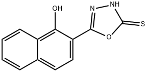 5-(1-羟基萘-2-基)-1,3,4-恶二唑-2(3H)-硫酮,2494274-04-1,结构式