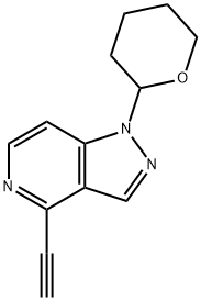 2499665-38-0 4-乙炔基-1-(四氢2H-吡喃-2-基)-1H-吡唑并[4,3-C]吡啶