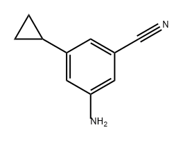 2499757-45-6 3-氨基-5-环丙基苄腈