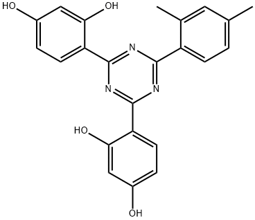 25023-99-8 1,3-Benzenediol, 4,4'-[6-(2,4-dimethylphenyl)-1,3,5-triazine-2,4-diyl]bis-