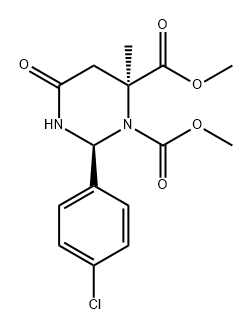 250264-91-6 1,6(2H)-Pyrimidinedicarboxylic acid, 2-(4-chlorophenyl)tetrahydro-6-methyl-4-oxo-, 1,6-dimethyl ester, (2S,6S)-