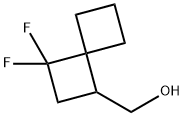 Spiro[3.3]heptane-1-methanol, 3,3-difluoro- Structure