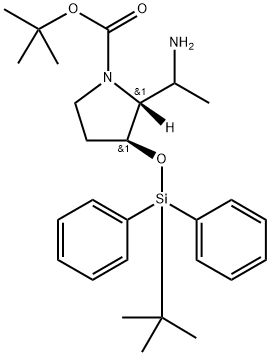 2503307-73-9 (2R,3S)-2-(1-氨基乙基)-3-((叔丁基二苯基甲硅基)氧基)吡咯烷-1-羧酸叔丁酯