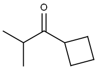 1-Propanone, 1-cyclobutyl-2-methyl- Structure
