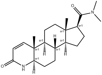 1H-Indeno[5,4-f]quinoline-7-carboxamide, 2,4a,4b,5,6,6a,7,8,9,9a,9b,10,11,11a-tetradecahydro-N,N,4a,6a-tetramethyl-2-oxo-, (4aR,4bS,6aS,7S,9aS,9bS,11aR)-rel- Structure