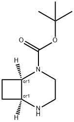 (1R,6S)-2,5-二氮杂双环螺[4.2.0]辛烷-2-羧酸叔丁酯,2514607-31-7,结构式