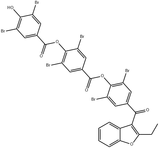 苯溴马隆杂质2, 2514676-29-8, 结构式