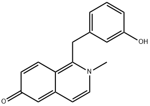 6(2H)-Isoquinolinone, 1-[(3-hydroxyphenyl)methyl]-2-methyl- Struktur