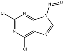 9H-Purine, 2,6-dichloro-9-nitroso- Structure