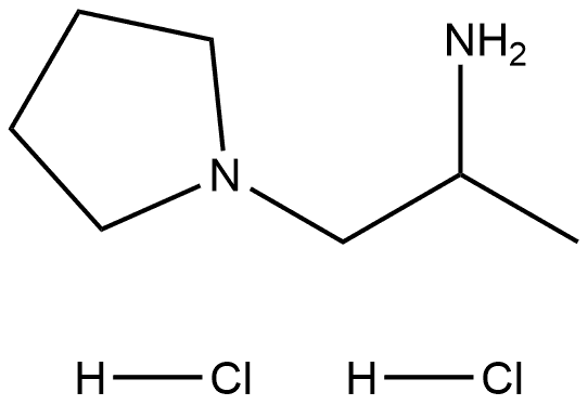 1-(pyrrolidin-1-yl)propan-2-amine dihydrochloride|