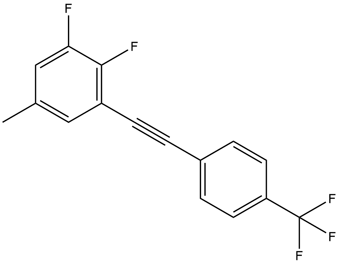 2515930-73-9 1,2-Difluoro-5-methyl-3-[2-[4-(trifluoromethyl)phenyl]ethynyl]benzene