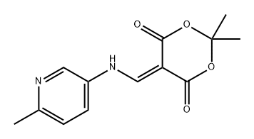 2,2-DIMETHYL-5-[[(6-METHYL-3-PYRIDINYL), 25165-74-6, 结构式