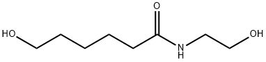 Hexanamide, 6-hydroxy-N-(2-hydroxyethyl)- Structure