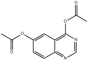 quinazoline-4,6-diyl diacetate Structure