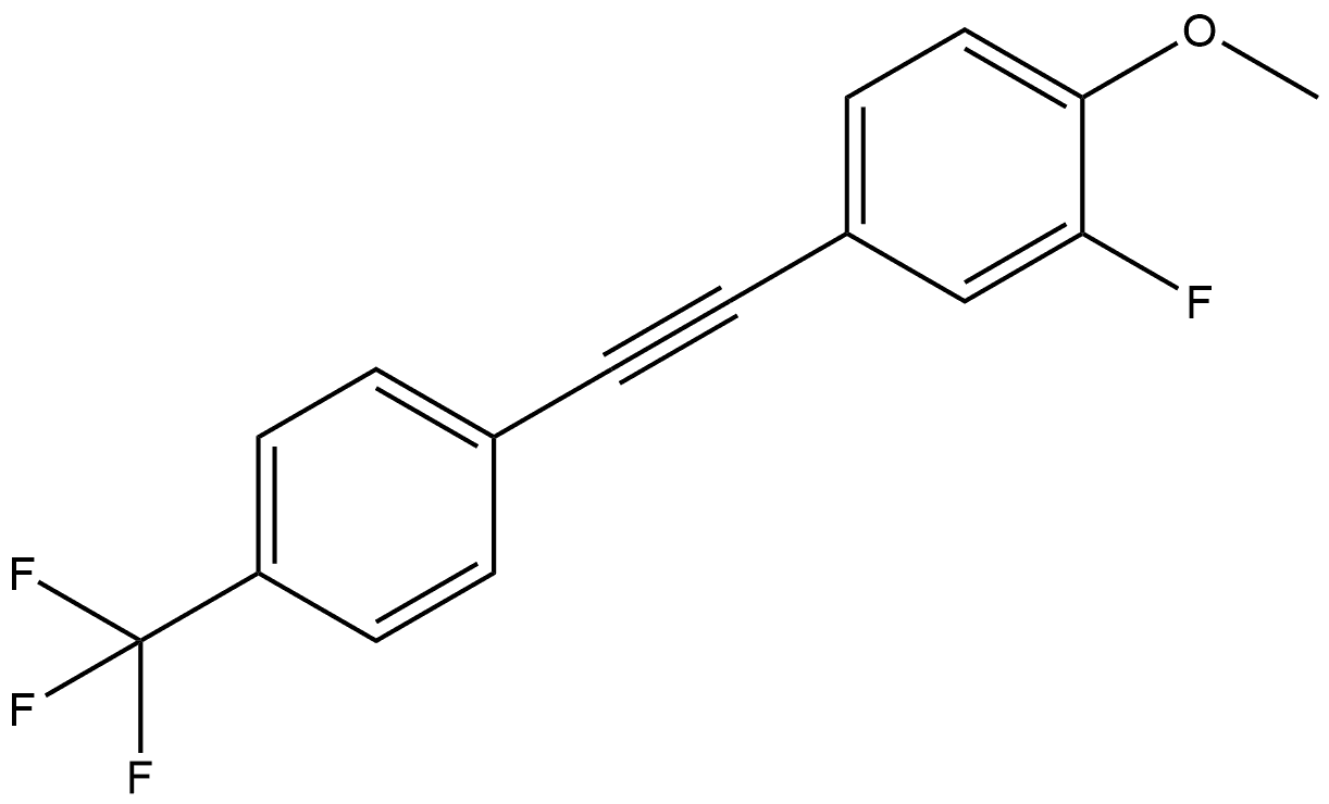 2519789-47-8 2-Fluoro-1-methoxy-4-[2-[4-(trifluoromethyl)phenyl]ethynyl]benzene