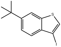 Benzo[b]thiophene, 6-(1,1-dimethylethyl)-3-iodo- Structure