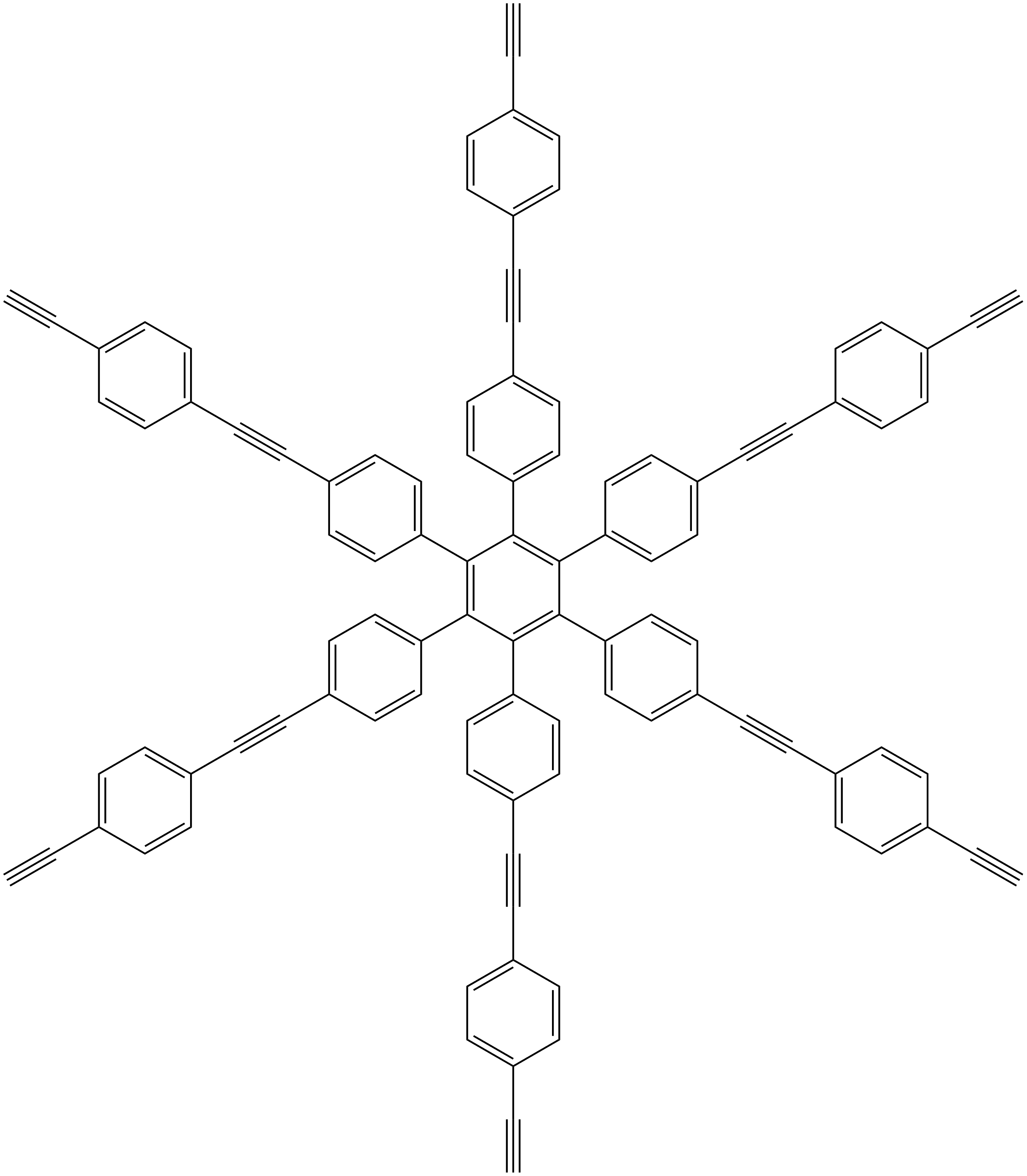 C102H54 Struktur