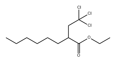 Octanoic acid, 2-(2,2,2-trichloroethyl)-, ethyl ester