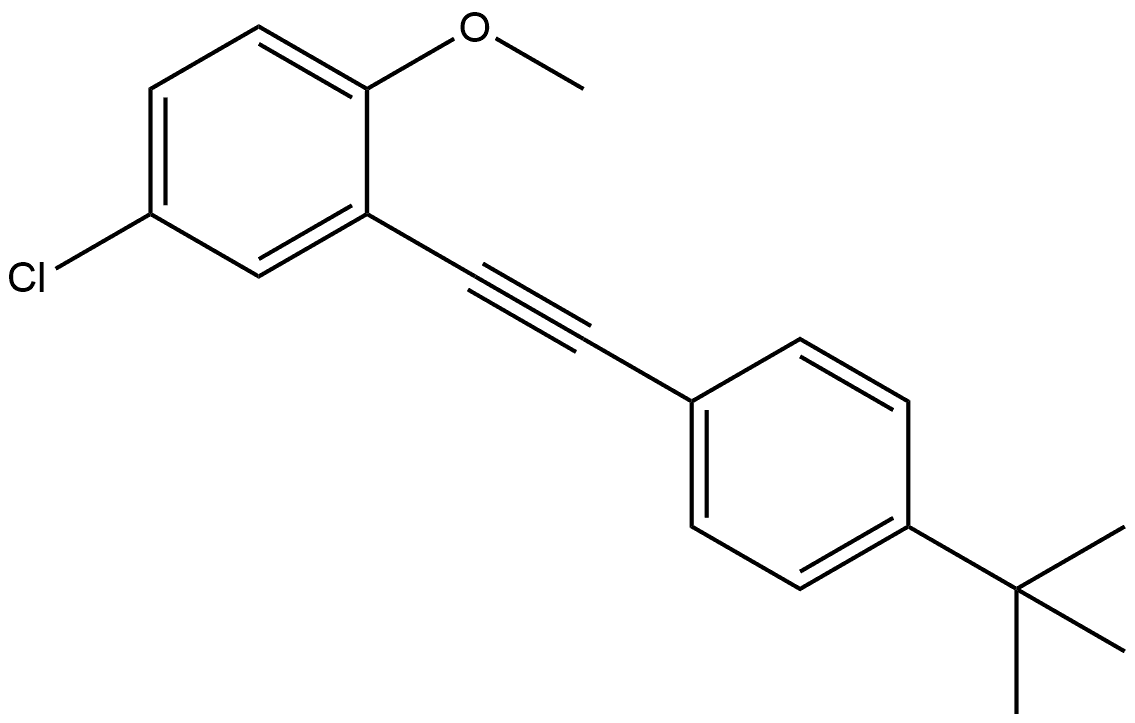 2525917-66-0 4-Chloro-2-[2-[4-(1,1-dimethylethyl)phenyl]ethynyl]-1-methoxybenzene
