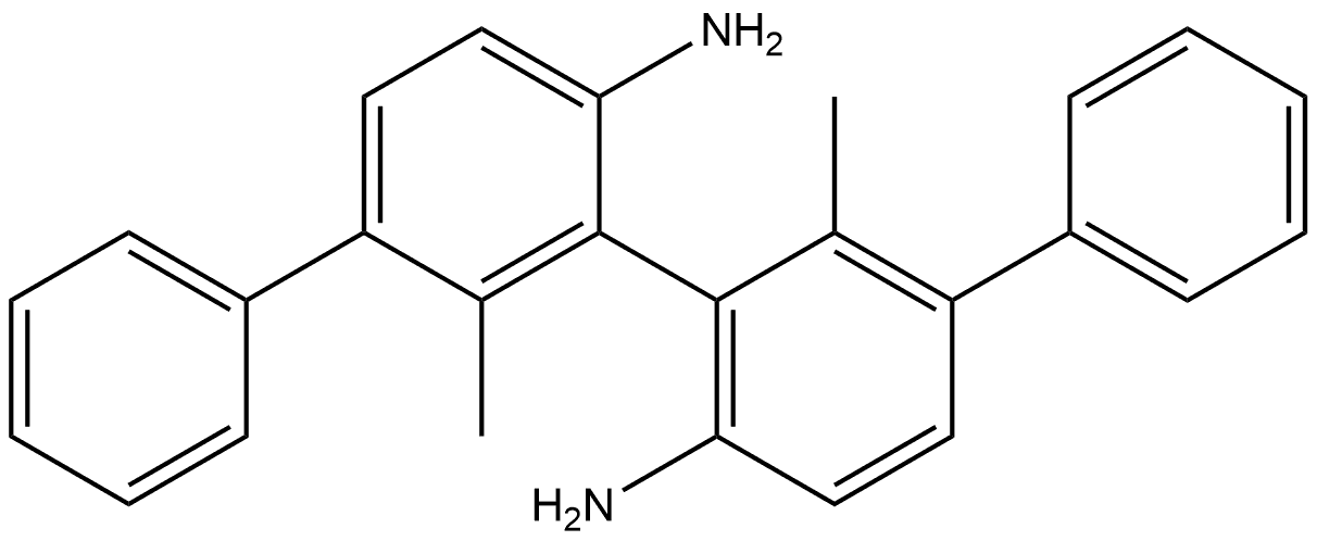 (R)-2',2''-dimethyl-[1,1':3',1'':3'',1'''-quaterphenyl]-4',6''-diamine 结构式