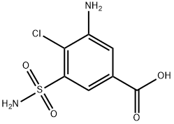 Benzoic acid, 3-amino-5-(aminosulfonyl)-4-chloro-|布美他尼杂质23