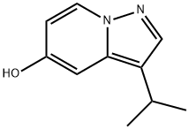 Pyrazolo[1,5-a]pyridin-5-ol, 3-(1-methylethyl)- Struktur