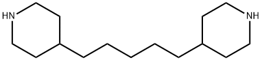 Piperidine, 4,4'-(1,5-pentanediyl)bis- 结构式