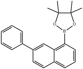 2540002-83-1 1,3,2-Dioxaborolane, 4,4,5,5-tetramethyl-2-(7-phenyl-1-naphthalenyl)-