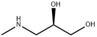 1,2-Propanediol, 3-(methylamino)-, (2R)- Struktur