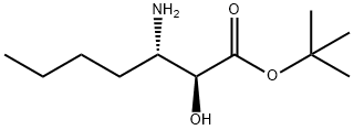 Heptanoic acid, 3-amino-2-hydroxy-, 1,1-dimethylethyl ester, (2S,3S)-