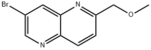 7-溴-2-(甲氧基甲基)-1,5-萘啶,2550390-97-9,结构式