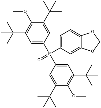255061-53-1 PHOSPHINE OXIDE, 1,3-BENZODIOXOL-5-YLBIS[3,5-BIS(1,1-DIMETHYLETHYL)-4-METHOXYPHENYL]-