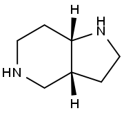 (3aR,7aS)-Octahydro-1H-pyrrolo[3,2-c]pyridine Structure