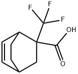 2-(trifluoromethyl)bicyclo[2.2.2]oct-5-ene-2-carbo xylic acid Structure