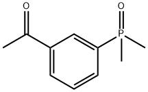 Ethanone, 1-[3-(dimethylphosphinyl)phenyl]-|1-(3-(二甲基磷酰基)苯基)乙酮