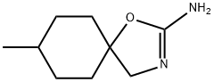 8-Methyl-1-oxa-3-azaspiro[4.5]dec-2-en-2-amine Struktur