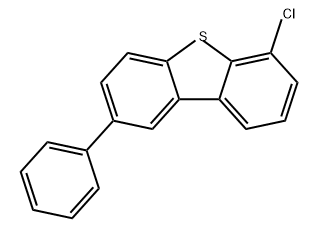Dibenzothiophene, 6-chloro-2-phenyl- Struktur